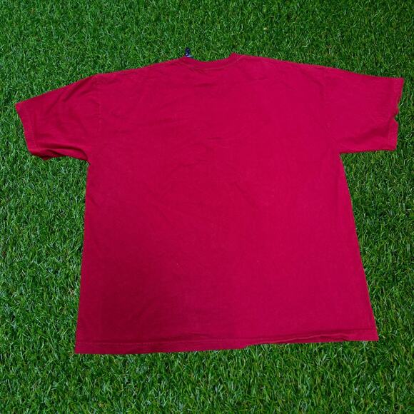 Skim Milk Legalize Being Hot Tee in Red - Picture 2 of 4